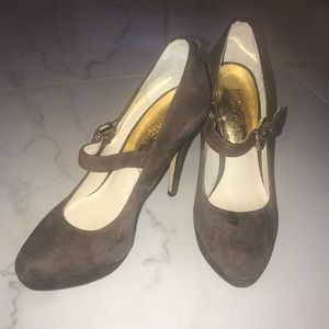 Brown Michael Kors Platforms.